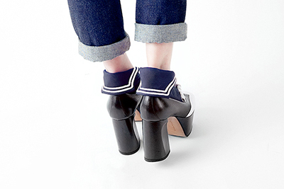 セーラー｜“シャツ型靴下”のエリマキ ソックス、セーラー服など3モデルが登場