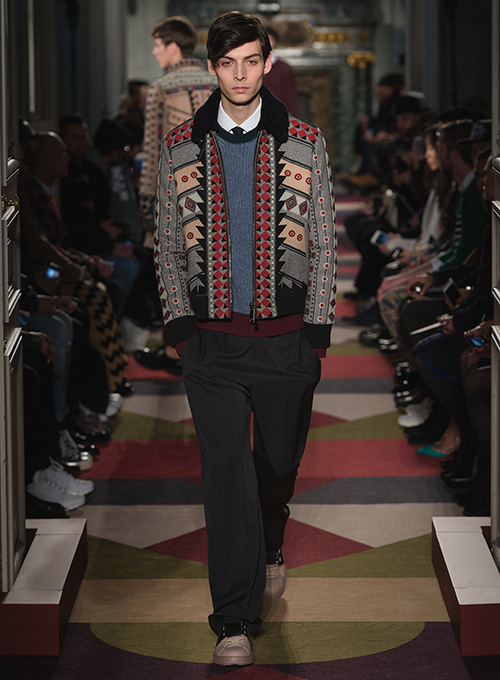 ヴァレンティノ(VALENTINO) 2015-16年秋冬メンズコレクション シルエット - 写真46