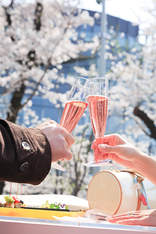 東京ミッドタウンの花見イベント「ミッドタウン・ブロッサム2015」が開催 | 写真