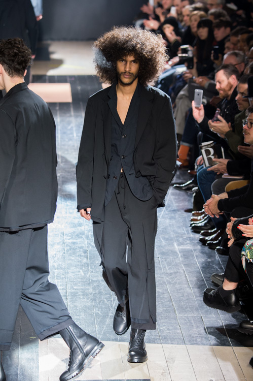 ヨウジヤマモト(Yohji Yamamoto) 2015-16年秋冬メンズコレクション シルエット - 写真52