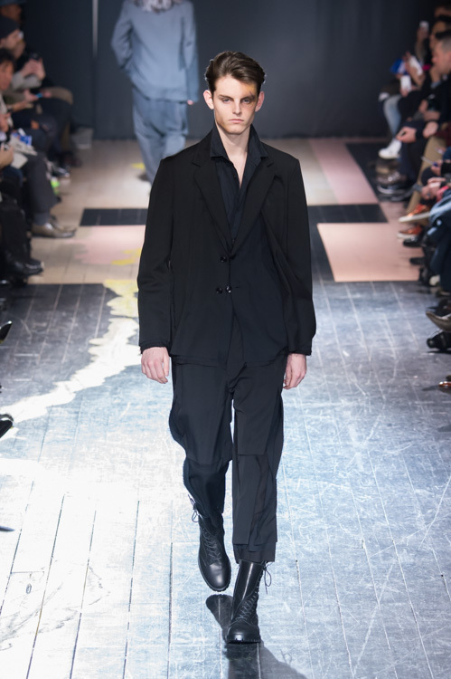 ヨウジヤマモト(Yohji Yamamoto) 2015-16年秋冬メンズコレクション シルエット - 写真8