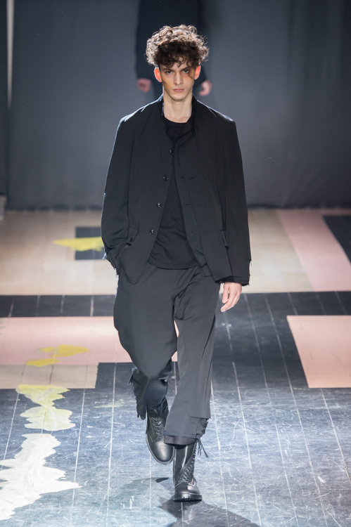 ヨウジヤマモト(Yohji Yamamoto) 2015-16年秋冬メンズコレクション シルエット - 写真9