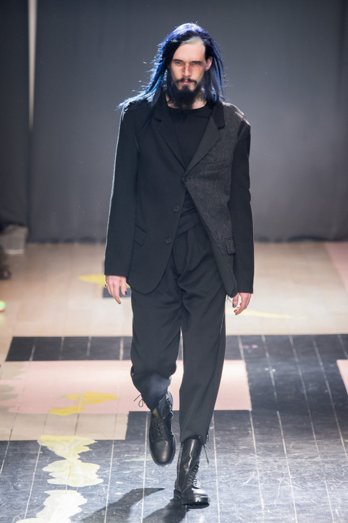 ヨウジヤマモト(Yohji Yamamoto) 2015-16年秋冬メンズコレクション シルエット - 写真18