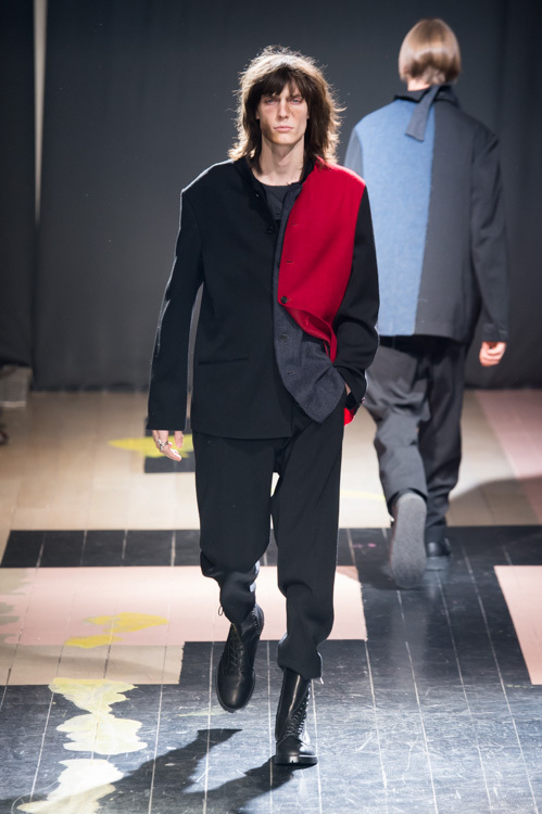 ヨウジヤマモト(Yohji Yamamoto) 2015-16年秋冬メンズコレクション シルエット - 写真20