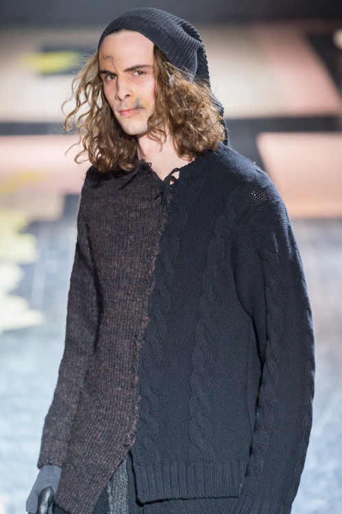 ヨウジヤマモト(Yohji Yamamoto) 2015-16年秋冬メンズコレクション ディテール - 写真28