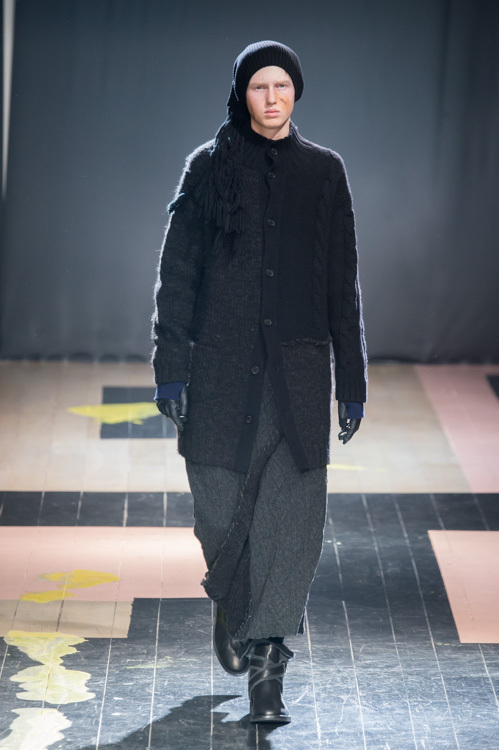 ヨウジヤマモト(Yohji Yamamoto) 2015-16年秋冬メンズコレクション シルエット - 写真27