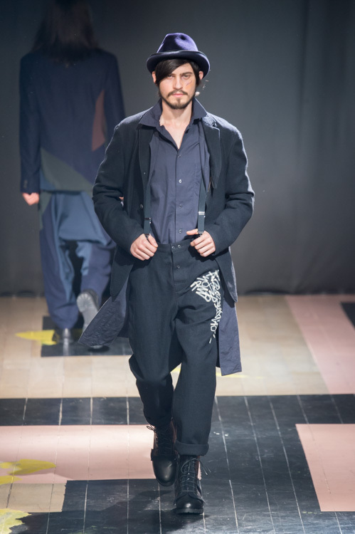 ヨウジヤマモト(Yohji Yamamoto) 2015-16年秋冬メンズコレクション シルエット - 写真36