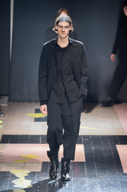 ヨウジヤマモト(Yohji Yamamoto) 2015-16年秋冬メンズコレクション シルエット - 写真43