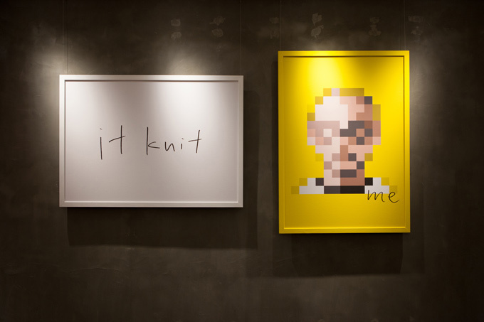 原宿ROCKETでニットブランド「it knit」展覧会 - モザイク自画像が作れるイベントも | 写真
