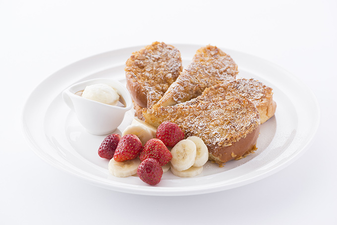 サラベスから 「サンシャイン フレンチトースト」限定登場 - ワンプレートで4種類の朝食を堪能 | 写真