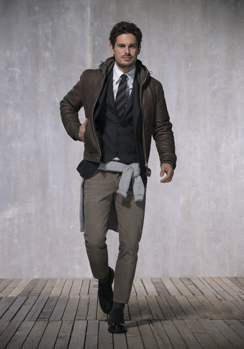 ブルネロ クチネリ(BRUNELLO CUCINELLI) 2015-16年秋冬メンズコレクション  - 写真1