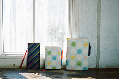 スクール｜ほぼ日手帳2015年4月スタート版はレトロポップなフランス雑貨がモチーフ