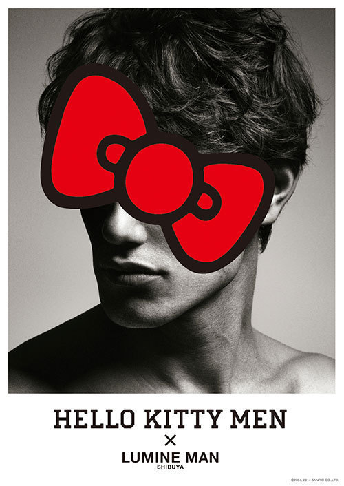 ルミネマン渋谷がハローキティ1色に！新ブランド「HELLO KITTY MEN」のアイテム発売 | 写真