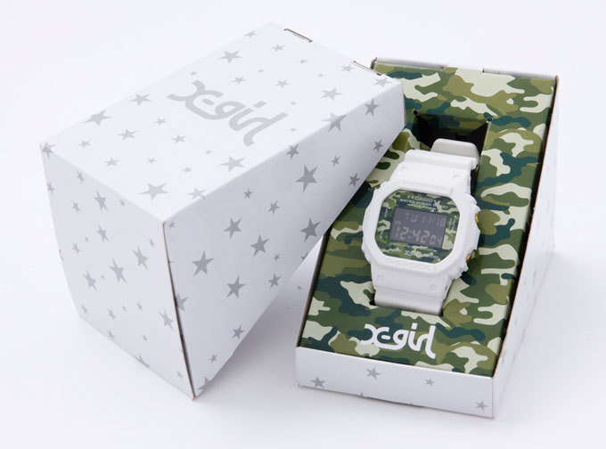 xgirl\\xlargeコラボＧ-SHOCK   xgirlモデル電池切れ