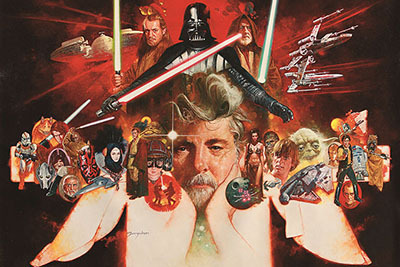 「スター・ウォーズ展 未来へつづく、創造のビジョン。」名古屋城大天守閣で、映画制作で使用された衣裳