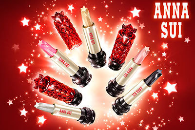 アナ スイから“流れ星”リップ スティックにシアーな輝きの新シリーズが登場