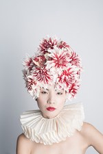 花結い師TAKAYA×トップモデル「SACHI」の写真展が西麻布で｜写真3