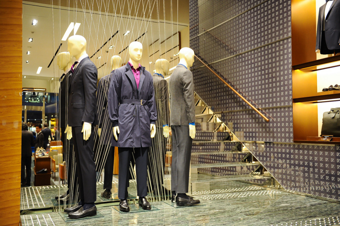 エルメネジルド ゼニア、銀座にアジア最大の新店舗 - 限定バッグも発売 | 写真