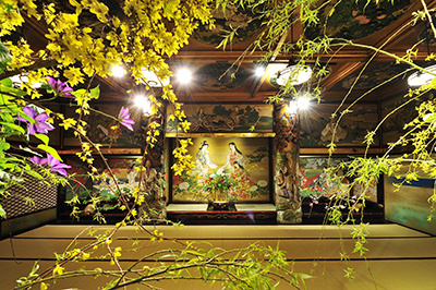 『いけばな×百段階段2015』