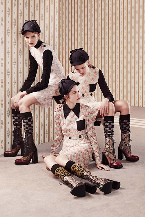 ミュウミュウ(MIU MIU) 2015年プレフォールウィメンズコレクション 
