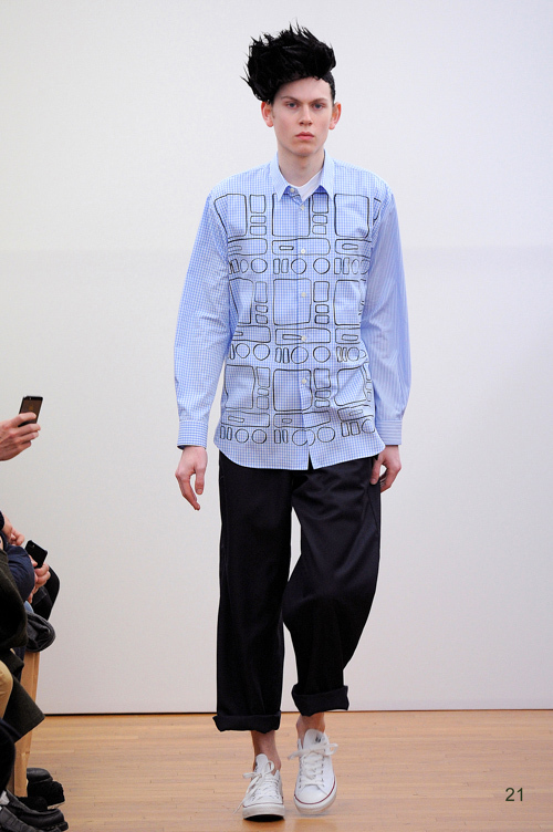 コム デ ギャルソン・シャツ(COMME des GARÇONS SHIRT) 2015-16年秋冬メンズコレクション  - 写真22