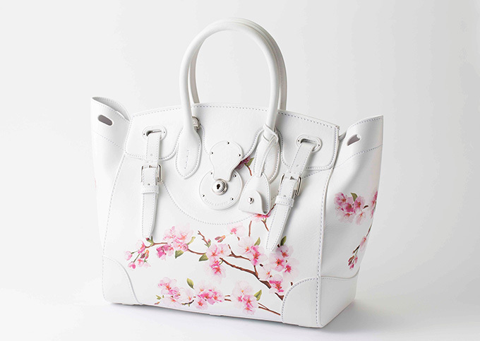 ラルフ ローレンから日本限定「桜リッキーバッグ」発売 - 売上は被災地の桜メンテナンスの費用に | 写真