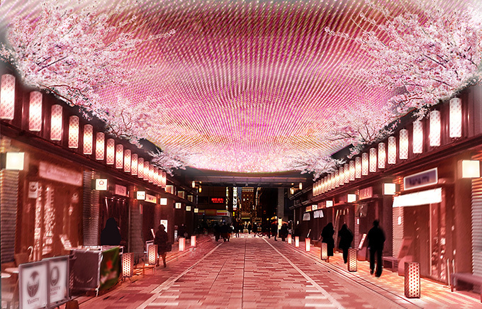 東京・日本橋で桜フェスティバル開催 - 街中がお花見スポットに | 写真