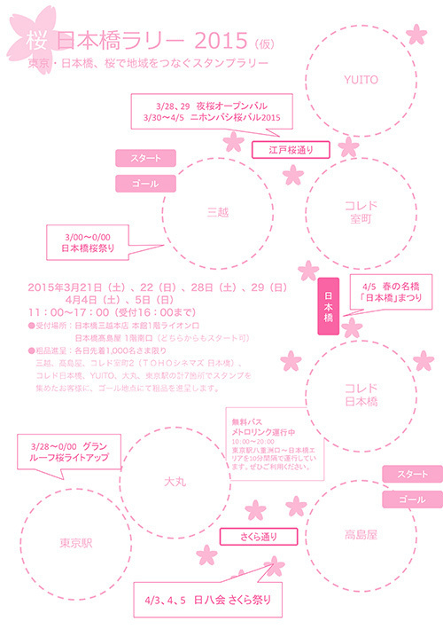 東京・日本橋で桜フェスティバル開催 - 街中がお花見スポットに｜写真9