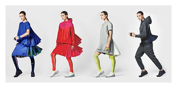 NIKE x sacaiのコレクション発表 - ウィンドランナーやスカート、スニーカーが登場 | 写真