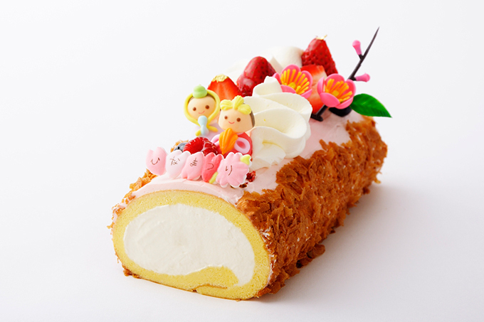 「堂島ロール」のモンシェールがひなまつり限定スイーツ発売 - ハローキティのケーキなど | 写真