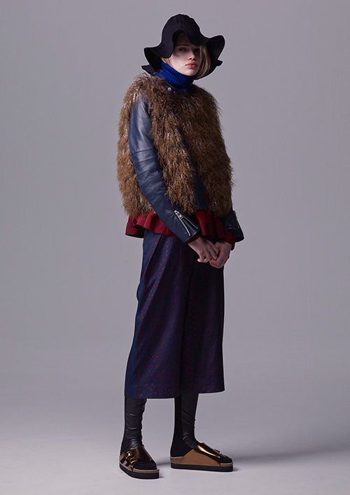 石見銀山 sacai luck ファーブルゾン | giulianacividanes.com.br