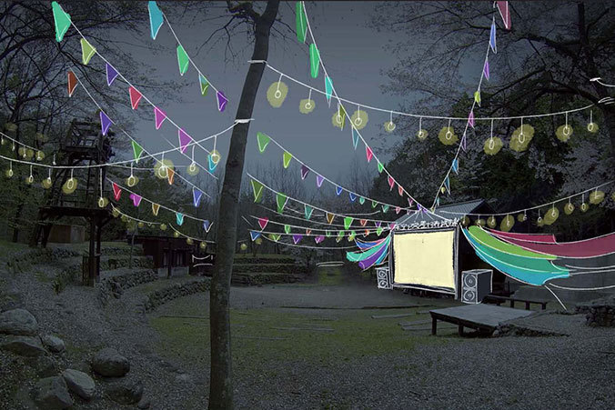 野外映画フェス「夜空と交差する森の映画祭2015」開催！『ビッグ・フィッシュ』の上映も｜写真1