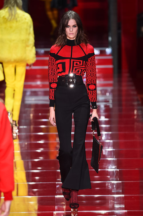 ヴェルサーチェ(VERSACE) 2015-16年秋冬ウィメンズコレクション シルエット - 写真13