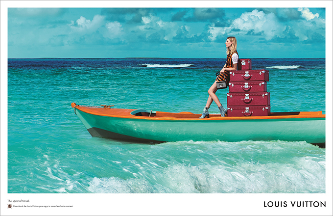 ルイ・ヴィトンが新たな広告「Spirit of Travel」公開、カリブ海とバッグの美しい調和 | 写真
