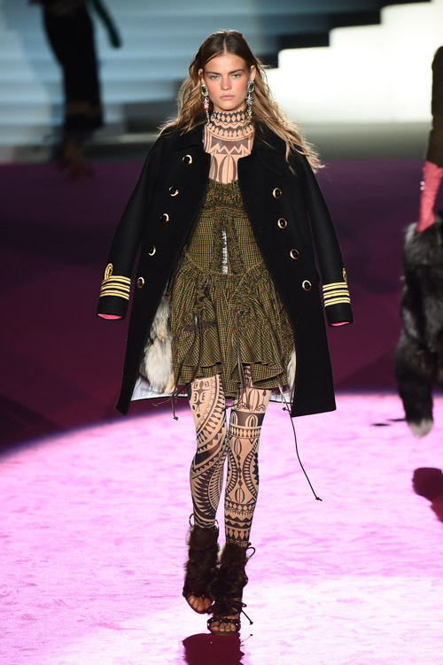 ディースクエアード(DSQUARED2) 2015-16年秋冬ウィメンズコレクション シルエット - 写真8