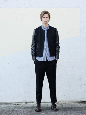 ブラック＆ブルー(BLACK & BLUE) 2015-16年秋冬メンズコレクション  - 写真6