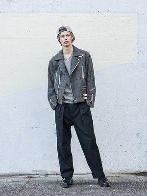 ブラック＆ブルー(BLACK & BLUE) 2015-16年秋冬メンズコレクション  - 写真9