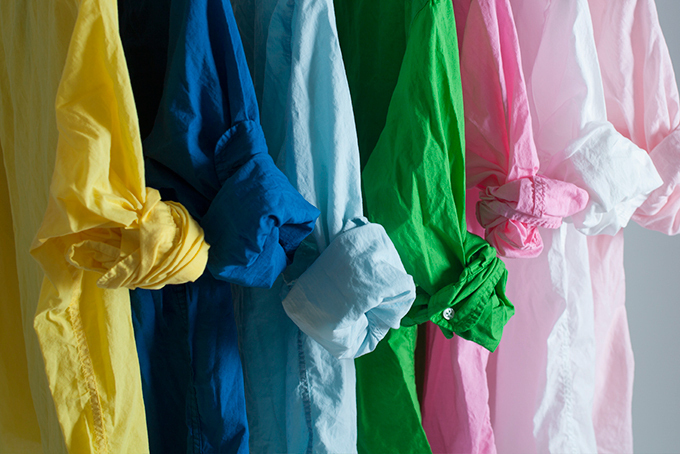 フランク & アイリーン 千駄ヶ谷店が1周年 - 春らしい虹色のシャツを限定発売 コピー