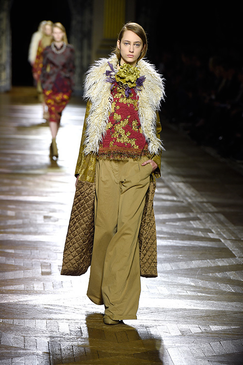 ドリス ヴァン ノッテン 15 16年秋冬コレクション 折衷主義から生まれる 挑戦的な精神 ファッションプレス