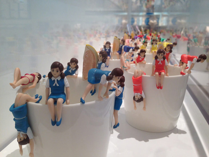 「コップのフチ子展」が浦和パルコで - 躍動感あふれるフチ子写真を大公開｜写真12