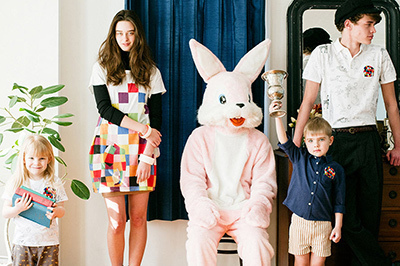 ぞうのエルマー×グラニフ、コラボでTシャツやワンピース