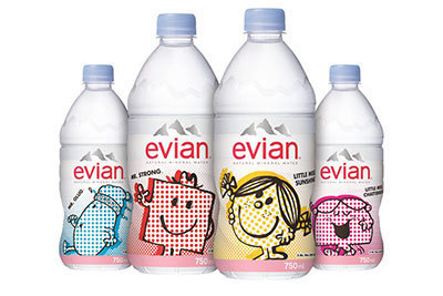 「エビアン×ミスターメン リトルミス」