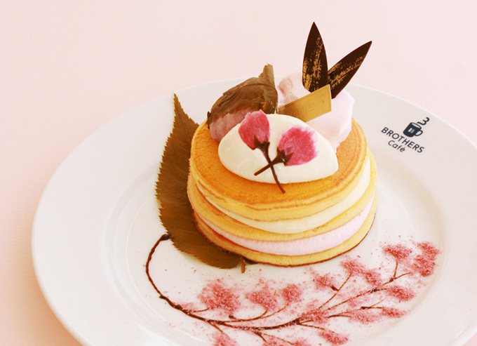ブラザーズカフェから“桜”を使った期間限定パンケーキ発売 | 写真