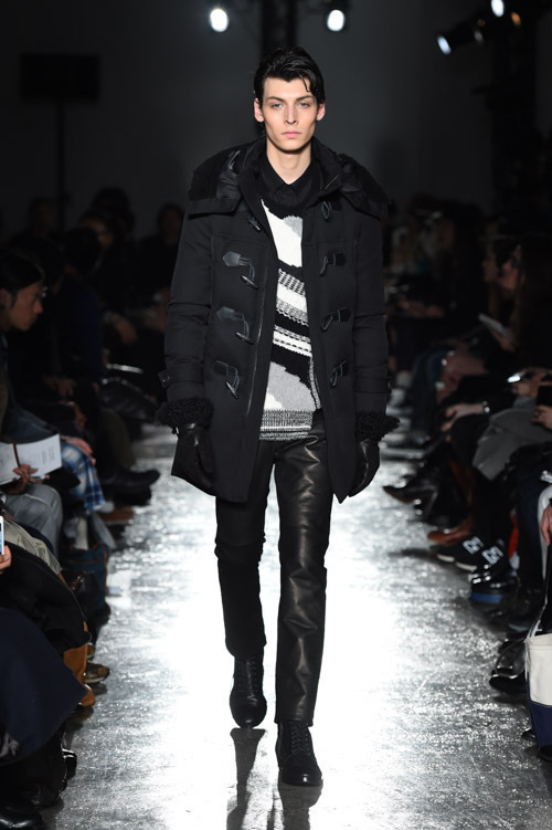 5351 プール・オム 2015-16年秋冬｜male ダッフルコート