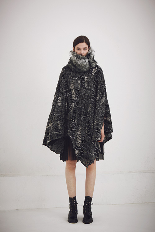 シロマ 2015-16年秋冬｜ ポンチョ