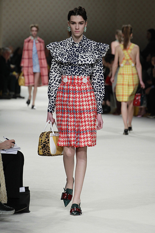 miumiu 2015aw collectionブラウス　シャツ