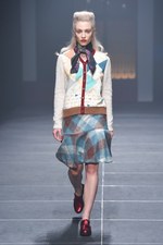 インプロセス 2015-16年秋冬コレクション - 70年代のアートが奏でる直線×曲線の美｜写真6