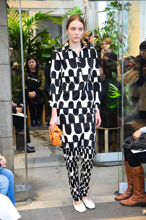 マリメッコ(Marimekko) 2015-16年秋冬ウィメンズコレクション シルエット - 写真23