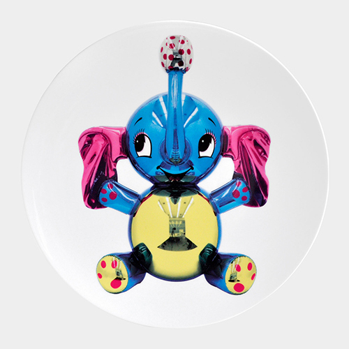 ベルナルド 皿 6 BERNARDAUD リモージュ陶磁器 JEFF KOONS