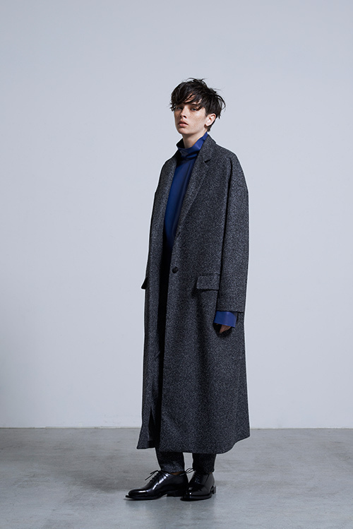 john lawrence sullivan 18aw マキシ チェスターコート-